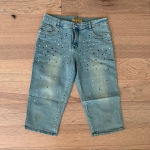 Vintage Cropped Jeans